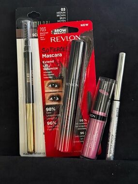 Revlon Mascara + Lip + Brow Bundle